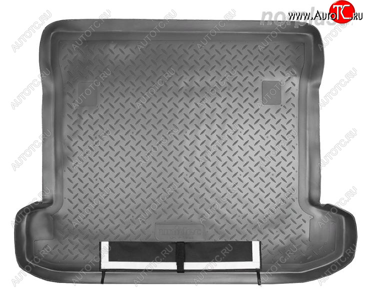 3 259 р. Коврик багажника Norplast  Mitsubishi Pajero  4 V90 (2006-2020) дорестайлинг, 1-ый рестайлинг, 2-ой рестайлинг (Черный, с погрузочным ковриком (фартуком))  с доставкой в г. Пермь