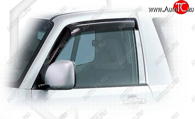 1 899 р. Дефлектора окон 3D (V-63, 65, 68) CA-Plastiс  Mitsubishi Pajero  3 V70 (1999-2003) дорестайлинг (Classic полупрозрачный, Без хром молдингов)  с доставкой в г. Пермь