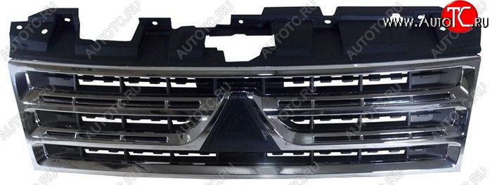 12 649 р. Решётка радиатора SAT Mitsubishi Pajero 4 V90 дорестайлинг (2006-2011)  с доставкой в г. Пермь