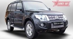 Декоративный элемент воздухозаборника Souz-96 (d10) Mitsubishi Pajero ( 4 V90,  4 V80) (2011-2015) 1-ый рестайлинг, 3 дв. 1-ый рестайлинг