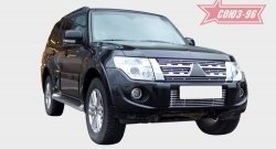 Декоративный элемент воздухозаборника Souz-96 (d10) (рестайлинг 11-14) Mitsubishi Pajero ( 4 V90,  4 V80) (2011-2015) 1-ый рестайлинг, 3 дв. 1-ый рестайлинг