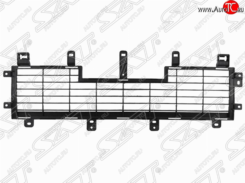 2 899 р. Решетка в передний бампер SAT Mitsubishi Pajero 4 V80 дорестайлинг (2006-2011)  с доставкой в г. Пермь