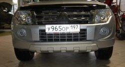 10 499 р. Накладка переднего бампера GT Dynamics Mitsubishi Pajero 4 V80 дорестайлинг (2006-2011) (Дорестайлинг, Неокрашенная)  с доставкой в г. Пермь. Увеличить фотографию 5