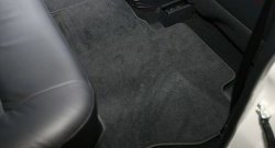 4 099 р. Коврики в салон Element 4 шт. (текстиль) Mitsubishi Pajero 4 V80 3 дв. 1-ый рестайлинг (2011-2014) (Черные)  с доставкой в г. Пермь. Увеличить фотографию 2