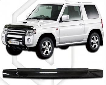 Дефлектор капота CA-Plastic Mitsubishi Pajero Mini  H53/H58 (2008-2012)