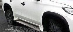 18 199 р. Накладки на колёсные арки CT Mitsubishi Pajero Sport QE дорестайлинг (2015-2021) (Неокрашенные)  с доставкой в г. Пермь. Увеличить фотографию 4
