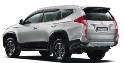 5 649 р. Спойлер CT Mitsubishi Pajero Sport QE дорестайлинг (2015-2021) (Неокрашенный)  с доставкой в г. Пермь. Увеличить фотографию 2