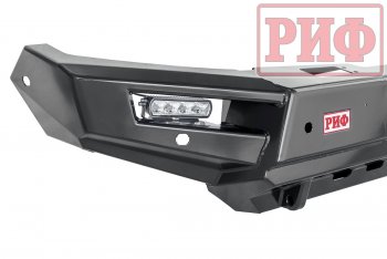 57 999 р. Бампер передний силовой РИФ Mitsubishi Pajero Sport QE дорестайлинг (2015-2021) (С дополнительными фарами, под парктроник)  с доставкой в г. Пермь. Увеличить фотографию 4