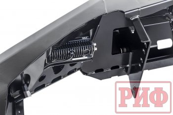 57 999 р. Бампер передний силовой РИФ Mitsubishi Pajero Sport QE дорестайлинг (2015-2021) (С дополнительными фарами, под парктроник)  с доставкой в г. Пермь. Увеличить фотографию 6
