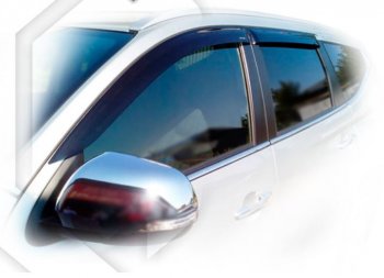 Дефлектора окон (KS0W) CA-Plastiс Mitsubishi Pajero Sport QE дорестайлинг (2015-2021)