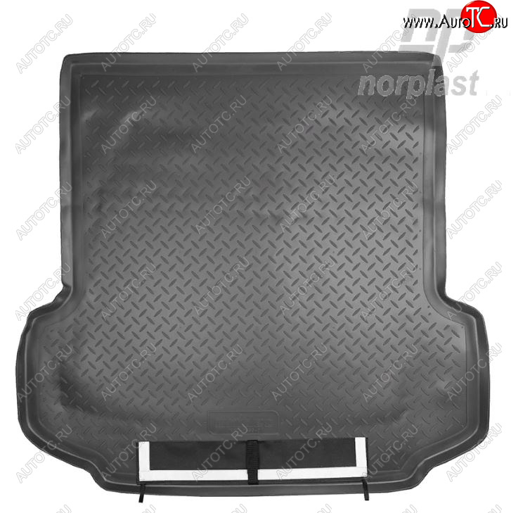 3 479 р. Коврик багажника Norplast  Mitsubishi Pajero Sport  PB (2008-2013) дорестайлинг (Черный, с погрузочным ковриком (фартуком))  с доставкой в г. Пермь