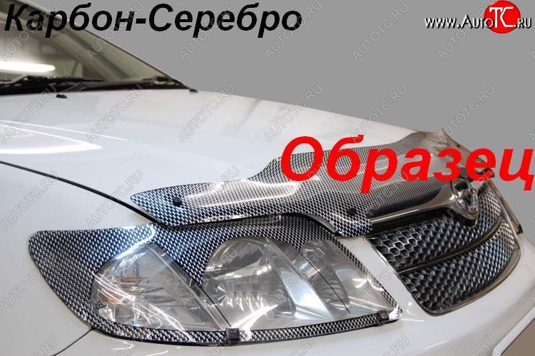 2 159 р. Защита фар CA-Plastik  Mitsubishi Pajero Sport  PB (2008-2013) дорестайлинг (Цвет: прозрачный)  с доставкой в г. Пермь