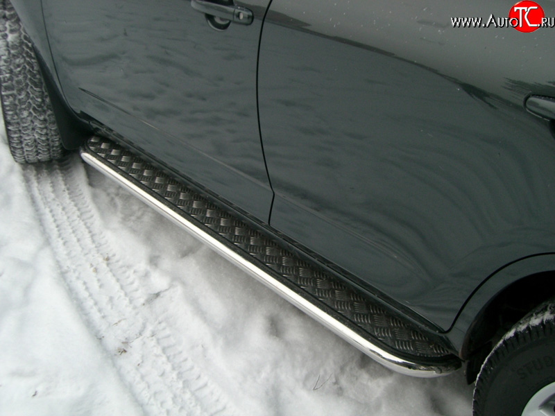 24 649 р. Защита порогов Toyota RAV 4 3 2006-2009 V2  Toyota RAV4  XA305 (2005-2009) 5 дв. дорестайлинг  с доставкой в г. Пермь