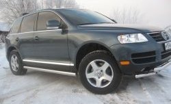 Защита порогов Volkswagen Touareg  GP (2002-2007) дорестайлинг