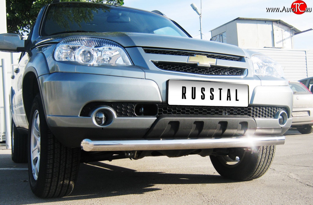 14 949 р. Одинарная защита переднего бампера Bertone диаметром 76 мм  Chevrolet Niva  2123 (2009-2020), Лада 2123 (Нива Шевроле) (2009-2021)  с доставкой в г. Пермь