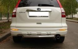 14 799 р. Одинарная защита заднего бампера SLITKOFF диаметром 63 мм  Honda CR-V  RE1,RE2,RE3,RE4,RE5,RE7 (2009-2012) рестайлинг  с доставкой в г. Пермь. Увеличить фотографию 2