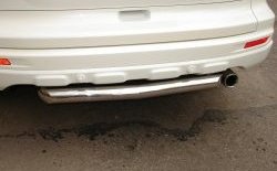 14 799 р. Одинарная защита заднего бампера SLITKOFF диаметром 63 мм  Honda CR-V  RE1,RE2,RE3,RE4,RE5,RE7 (2009-2012) рестайлинг  с доставкой в г. Пермь. Увеличить фотографию 3