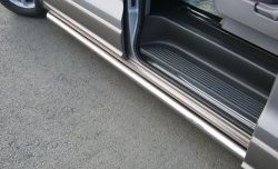 91 999 р. Защита порогов Russtal Hyundai Starex/Grand Starex/H1 TQ рестайлинг (2014-2018) (Защита порогов с со скосами на торцах (вариант 1))  с доставкой в г. Пермь. Увеличить фотографию 5