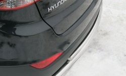 17 949 р. Защита заднего бампера (Ø76 и 42 мм, нержавейка) SLITKOFF  Hyundai IX35  LM (2009-2018) дорестайлинг, рестайлинг  с доставкой в г. Пермь. Увеличить фотографию 3