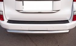 12 199 р. Защита заднего бампера (Ø76 мм, нержавейка) SLITKOFF  Lexus GX460  J150 (2009-2013) дорестайлинг  с доставкой в г. Пермь. Увеличить фотографию 2