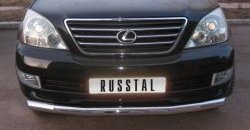 18 449 р. Одинарная защита переднего бампера SLITKOFF 76 мм Lexus GX470 J120 дорестайлинг (2002-2007)  с доставкой в г. Пермь. Увеличить фотографию 2