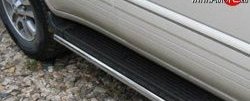 14 999 р. Защита порогов (Ø42 мм, нержавейка) SLITKOFF  Lexus LX470  J100 (1998-2002) дорестайлинг  с доставкой в г. Пермь. Увеличить фотографию 2