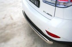 15 999 р. Защита заднего бампера (Ø76 мм, нержавейка) SLITKOFF Lexus RX450H AL10 дорестайлинг (2009-2012)  с доставкой в г. Пермь. Увеличить фотографию 3