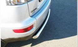 16 749 р. Защита заднего бампера (Ø76 мм, нержавейка) SLITKOFF  Mitsubishi Outlander  XL (2010-2013) (CW)  рестайлинг  с доставкой в г. Пермь. Увеличить фотографию 3