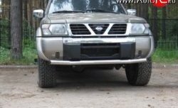 15 249 р. Одинарная защита переднего бампера SLITKOFF диаметром 70 мм  Nissan Patrol  5 (1997-2004) Y61 дорестайлинг, Y61 1-ый рестайлинг  с доставкой в г. Пермь. Увеличить фотографию 3