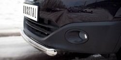 15 249 р. Одинарная защита переднего бампера SLITKOFF диаметром 63 мм Nissan Qashqai 1 J10 рестайлинг (2010-2013)  с доставкой в г. Пермь. Увеличить фотографию 3
