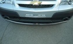 84 999 р. Защита переднего бампера Metall-Design 63 мм  Chevrolet Niva  2123 (2009-2020), Лада 2123 (Нива Шевроле) (2009-2021) (Сталь с покрытием, цвет серебристый)  с доставкой в г. Пермь. Увеличить фотографию 3