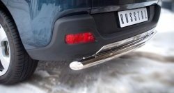 13 449 р. Защита заднего бампера (Ø63 мм, нержавейка) SLITKOFF  Peugeot 3008 (2009-2013) дорестайлинг  с доставкой в г. Пермь. Увеличить фотографию 3