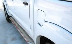 24 649 р. Широкая защита порогов SLITKOFF Toyota Hilux AN20,AN30  2-ой рестайлинг (2011-2016)  с доставкой в г. Пермь. Увеличить фотографию 3