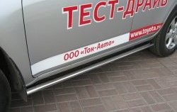 20 499 р. Защита порогов Russtal из овальной трубы Toyota RAV4 XA30 5 дв. 2-ой рестайлинг (2010-2013)  с доставкой в г. Пермь. Увеличить фотографию 2