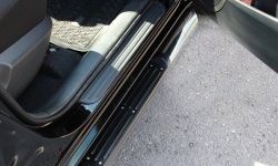 83 999 р. Защита порогов Russtal из трубы d76 мм с пластиковыми вставками для ног Toyota RAV4 XA30 5 дв. удлиненный 2-ой рестайлинг (2010-2013) (Защита порогов с со скосами на торцах (вариант 1))  с доставкой в г. Пермь. Увеличить фотографию 2