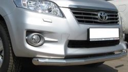 10 349 р. Одинарная защита переднего бампера Russtal 63 мм Toyota RAV4 XA30 5 дв. 2-ой рестайлинг (2010-2013)  с доставкой в г. Пермь. Увеличить фотографию 2