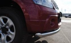 15 999 р. Одинарная защита переднего бампера SLITKOFF  Suzuki Grand Vitara  JT 5 дверей (2005-2008) дорестайлинг  с доставкой в г. Пермь. Увеличить фотографию 2