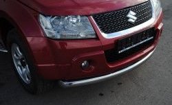 15 999 р. Одинарная защита переднего бампера SLITKOFF  Suzuki Grand Vitara  JT 5 дверей (2005-2008) дорестайлинг  с доставкой в г. Пермь. Увеличить фотографию 3