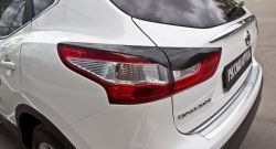 769 р. Реснички на фонари RA  Nissan Qashqai  2 (2017-2022) J11 рестайлинг (Неокрашенные)  с доставкой в г. Пермь. Увеличить фотографию 3