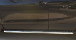 24 649 р. Широкая защита порогов SLITKOFF Nissan Qashqai 2 J11 дорестайлинг (2013-2019)  с доставкой в г. Пермь. Увеличить фотографию 2