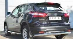 24 649 р. Широкая защита порогов SLITKOFF Nissan Qashqai 2 J11 дорестайлинг (2013-2019)  с доставкой в г. Пермь. Увеличить фотографию 3