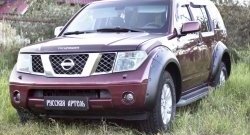17 849 р. Расширители арок RA (комплект) Nissan Pathfinder R51 рестайлинг (2009-2014) (Поверхность глянец (под окраску), Неокрашенные)  с доставкой в г. Пермь. Увеличить фотографию 2