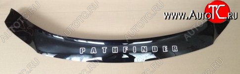 1 199 р. Дефлектор капота Russtal Nissan Pathfinder R51 рестайлинг (2009-2014)  с доставкой в г. Пермь