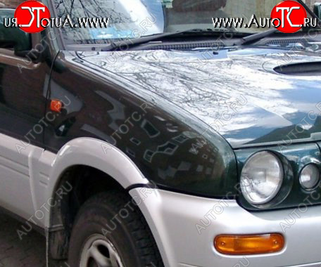6 449 р. Правое переднее пластиковое крыло Стандарт (левый руль) Nissan Terrano2 R20 дорестайлинг (1993-1996)  с доставкой в г. Пермь