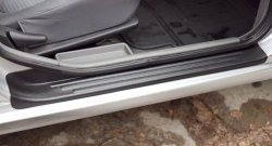 1 999 р. Накладки на порожки автомобиля RA Nissan Almera N16 седан дорестайлинг (2000-2003) (Комплект (4 шт.))  с доставкой в г. Пермь. Увеличить фотографию 4