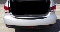 1 299 р. Накладка на задний бампер RA  Nissan Almera  G15 (2012-2019) седан  с доставкой в г. Пермь. Увеличить фотографию 2