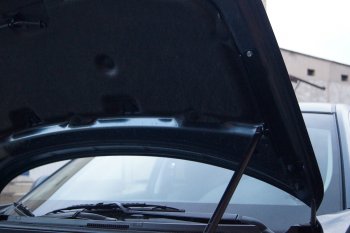 2 969 р. Упор капота MV-Tuning (одинарный)  Nissan Almera  G15 (2012-2019) седан  с доставкой в г. Пермь. Увеличить фотографию 4