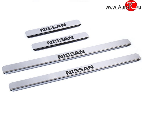 879 р. Накладки на порожки автомобиля M-VRS (нанесение надписи методом окраски) Nissan Qashqai 2 J11 рестайлинг (2017-2022)  с доставкой в г. Пермь
