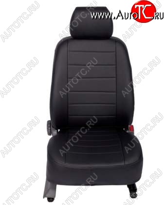 5 999 р. Чехлы Seintex (экокожа, 40/60) Nissan Almera G15 седан (2012-2019)  с доставкой в г. Пермь