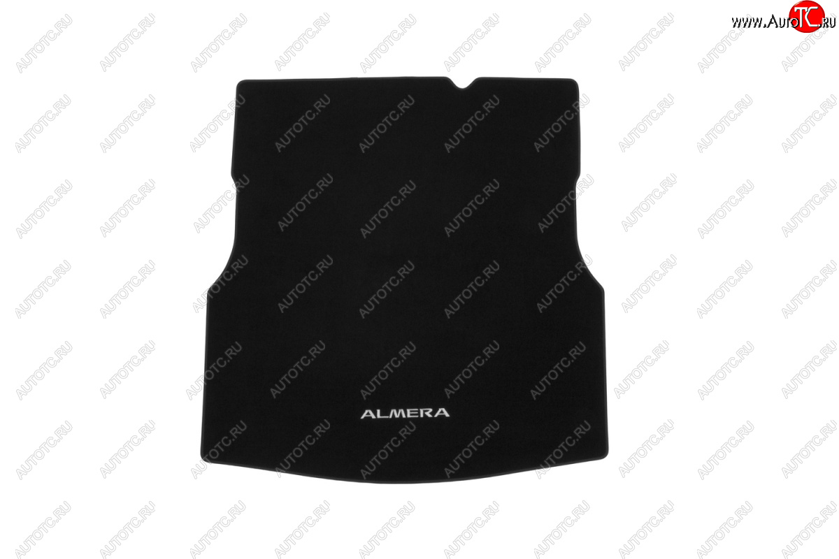 659 р. Коврик багажника Element (текстиль)  Nissan Almera  G15 (2012-2019) седан (Черный)  с доставкой в г. Пермь
